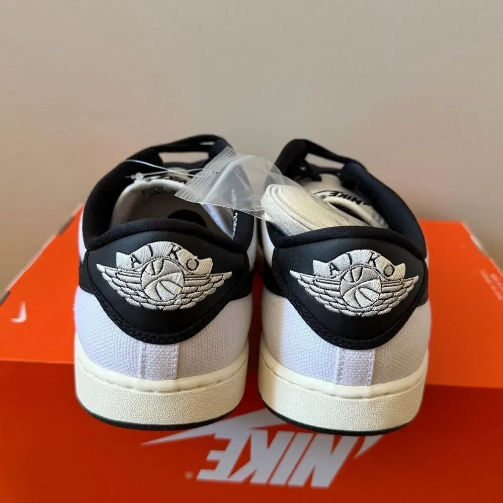 Air Jordan 1 AJKO Retro Low 'White Black Sail' DX4981-100 Men’s Size 8.5